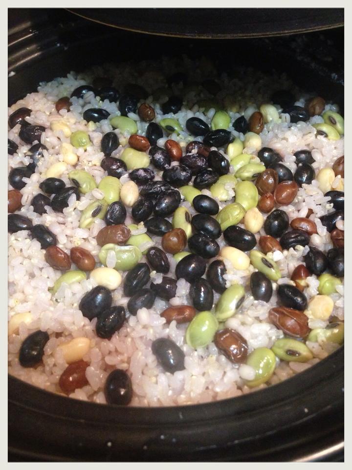 土鍋雑穀ご飯(大豆)